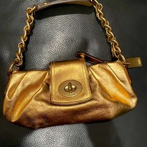 COACH Gold Purse